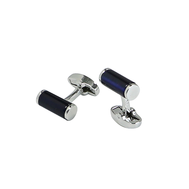 Blue Cats Eye Unique Cuff Links